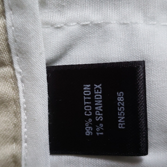 Express Design Studio Tan Cuffed Leg Stretch Shorts Women's Size 4, 30" Waist - Picture 6 of 6